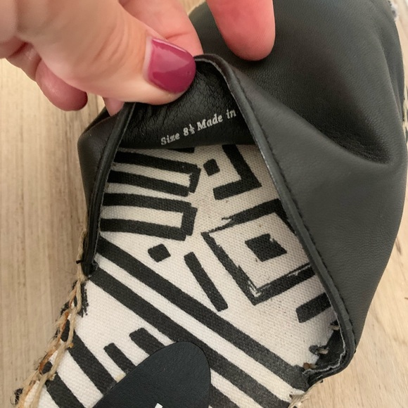 Dolce Vita Leather Espadrilles - Picture 7 of 7